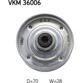 Umlenk-/Führungsrolle, Keilrippenriemen SKF - VKM 36006