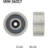 Umlenk-/Führungsrolle, Keilrippenriemen SKF - VKM 36017
