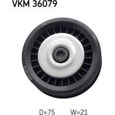 Umlenk-/Führungsrolle, Keilrippenriemen SKF - VKM 36079