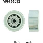 Umlenk-/Führungsrolle, Keilrippenriemen SKF - VKM 61032