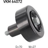 Umlenk-/Führungsrolle, Keilrippenriemen SKF - VKM 64072