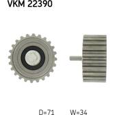 Umlenk-/Führungsrolle, Zahnriemen SKF - VKM 22390