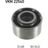 Umlenk-/Führungsrolle, Zahnriemen SKF - VKM 22540