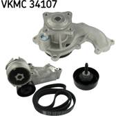Vattenpump spärrremssats SKF - VKMC 34107