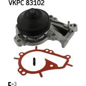 Wasserpumpe, Motorkühlung SKF - VKPC 83102