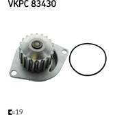 Wasserpumpe, Motorkühlung SKF - VKPC 83430