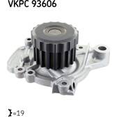 Wasserpumpe, Motorkühlung SKF - VKPC 93606