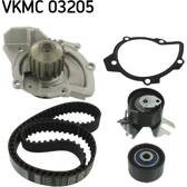 Wasserpumpe + Zahnriemensatz SKF - VKMC 03205