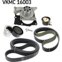 Wasserpumpe + Zahnriemensatz SKF - VKMC 16003