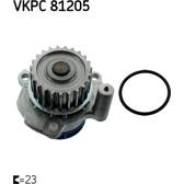 Wasserpumpe SKF - VKPC 81205