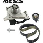Waterpomp + distributieriem set SKF - VKMC 06136