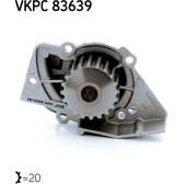 Waterpomp, motorkoeling SKF - VKPC 83639