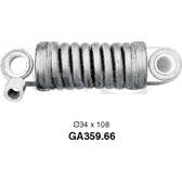 Amortisseur de vibrations (courroie trapézoïdale à nervures) SNR - GA359.66