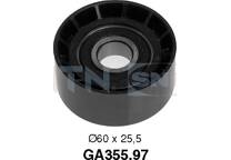 Deflection/Guide Pulley, V-ribbed belt