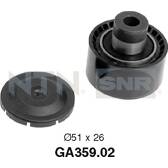 Galet enrouleur (courroie d'accessoire) SNR - GA359.02