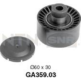 Galet enrouleur (courroie d'accessoire) SNR - GA359.03