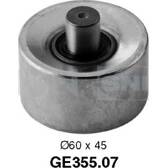 Galet enrouleur (courroie de distribution) SNR - GE355.07