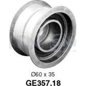Galet enrouleur (courroie de distribution) SNR - GE357.18