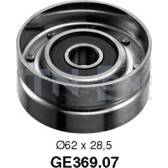 Galet enrouleur (courroie de distribution) SNR - GE369.07