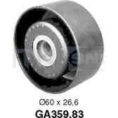 Galet tendeur (courroie d'accessoire) SNR - GA359.83