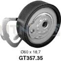 Galet tendeur SNR - GT357.35