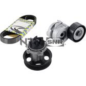Pompa acqua + Kit cinghia Poly V SNR - KAP853.110