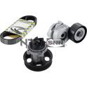 Pompe à eau jeu de courroie trapézoïdale à nervures SNR - KAP853.110