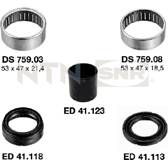 Silent Bloc, Train Arrière, Essieu Arrière TOPRAN 110942