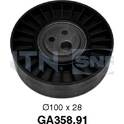 Spannrolle, Keilrippenriemen SNR - GA358.91