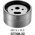 Spanrol, distributieriem SNR - GT358.22