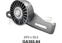 Tensioner Pulley, V-ribbed belt