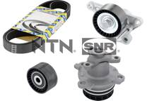 Wasserpumpe-Keilrippenriemensatz