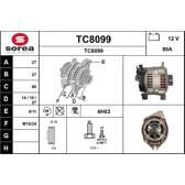 Alternateur (Remanufacturé) SNRA - TC8099