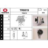 Alternateur (Remanufacturé) SNRA - TR8019
