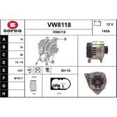 Alternator (Remanufactured) SNRA - VW8118
