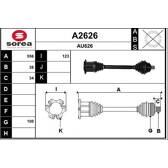 Antriebswelle SNRA - A2626