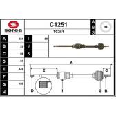 Antriebswelle SNRA - C1251