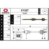 Antriebswelle SNRA - C1327