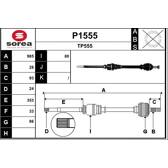 Antriebswelle SNRA - P1555