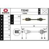 Antriebswelle SNRA - T2242