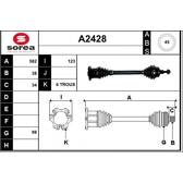 Antriebswellen SNRA - A2428