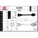 Antriebswellen SNRA - A2438