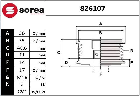 Pulley- alternator