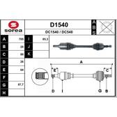Cardan SNRA - D1540
