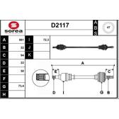 Cardan SNRA - D2117