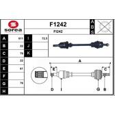 Cardan SNRA - F1242