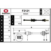 Cardan SNRA - F2121