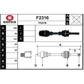 Cardan SNRA - F2316