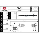 Cardan SNRA - F2471