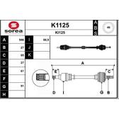 Cardan SNRA - K1125